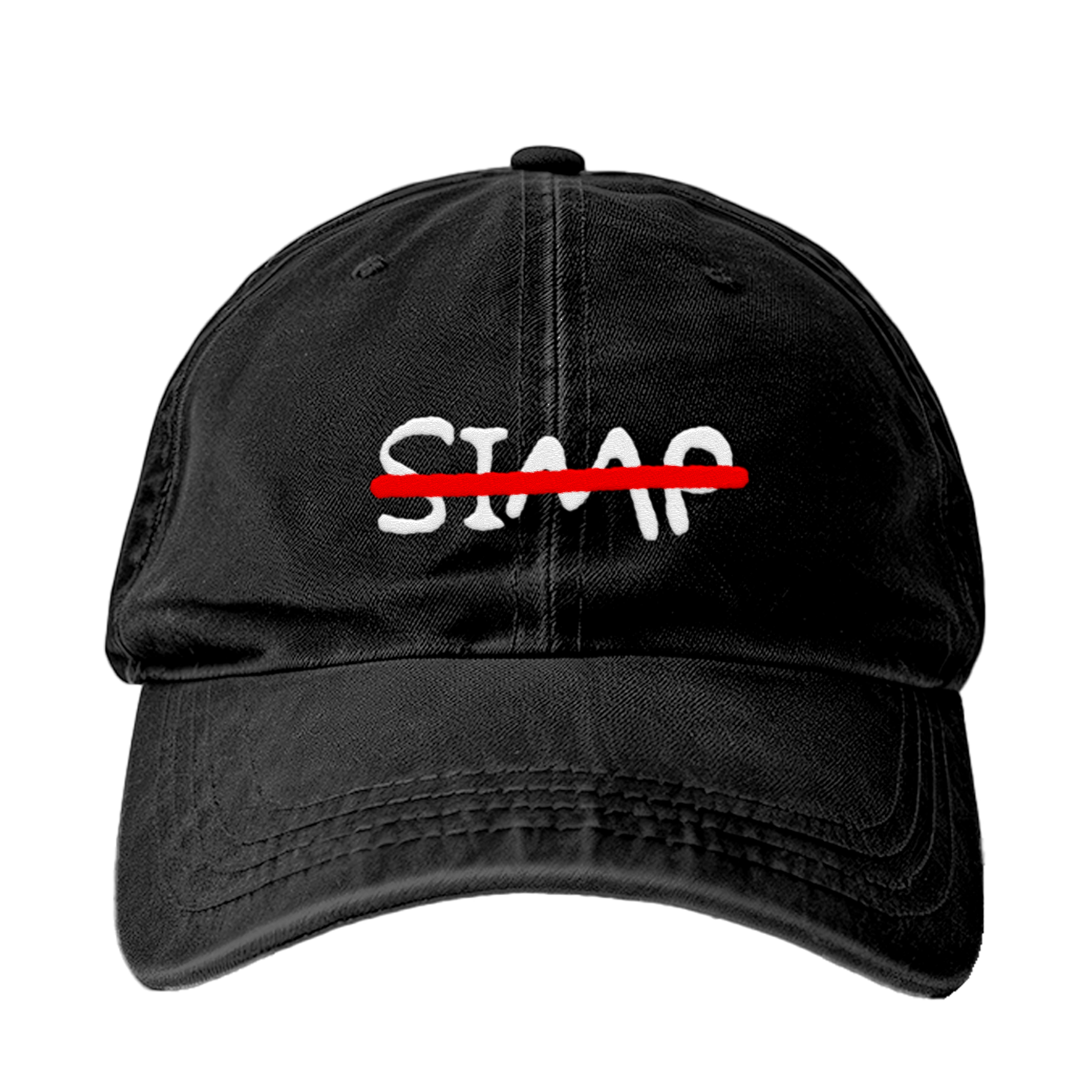 Embroidered Dad Cap: Strike Out Simp