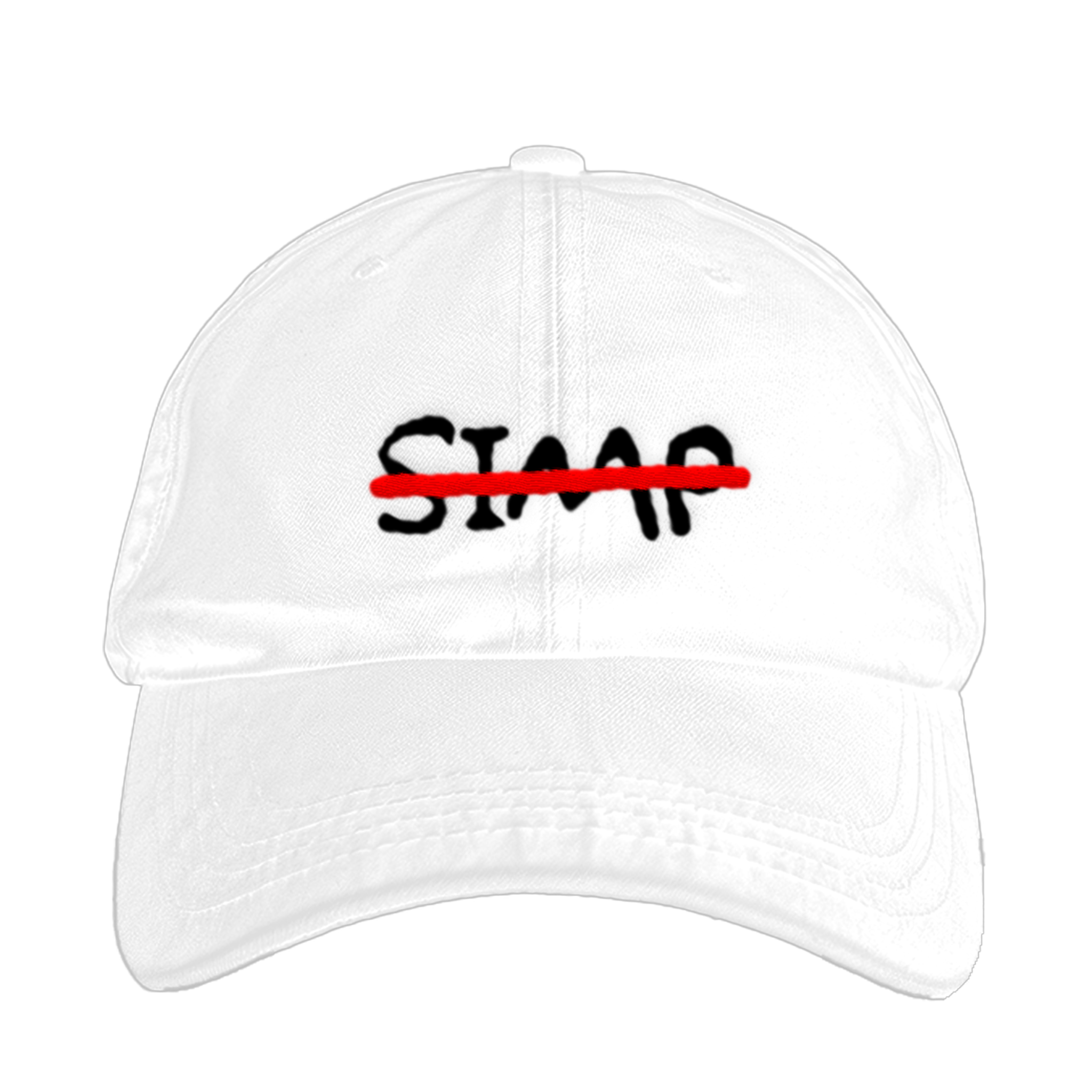 Embroidered Dad Cap: Strike Out Simp