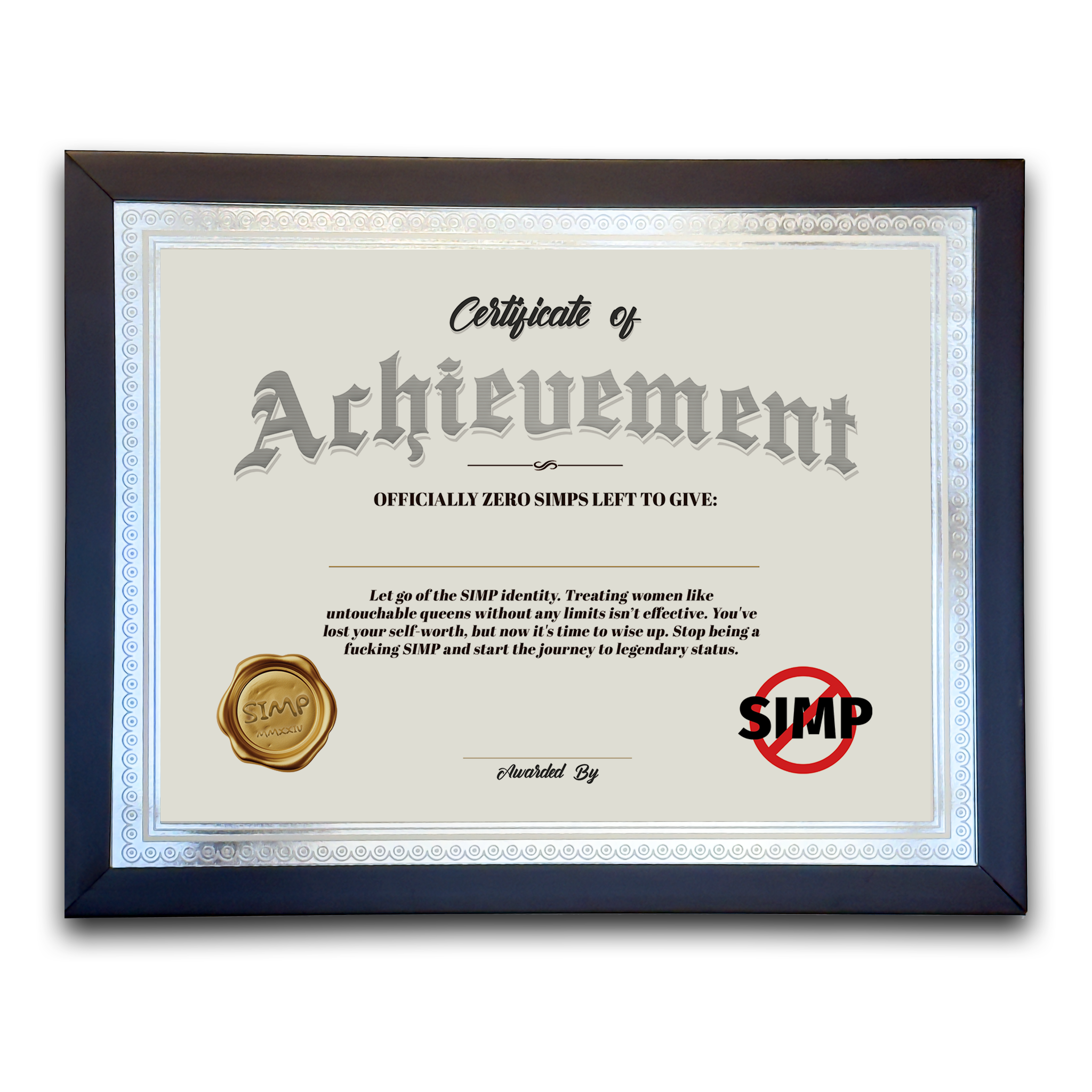 Certificate of Achievement
